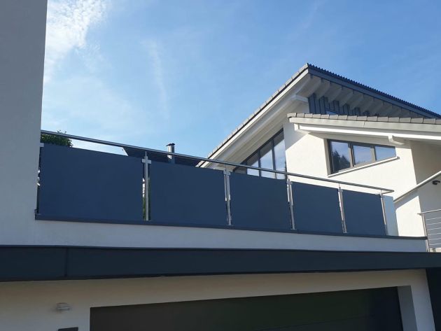 Referenzobjekt im Bereich Geländer & Sichtschutz der Afrim Bejta Metallbau GmbH aus Achern