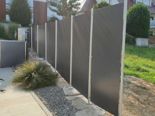 Referenzobjekt im Bereich Geländer & Sichtschutz der Afrim Bejta Metallbau GmbH aus Achern