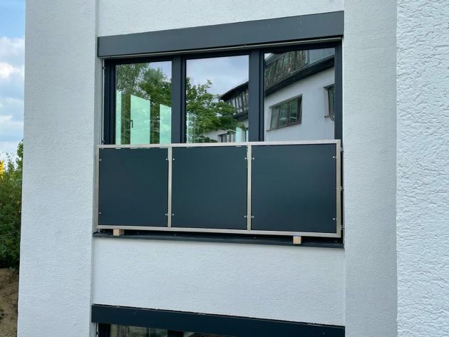 Referenzobjekt im Bereich Geländer & Sichtschutz der Afrim Bejta Metallbau GmbH aus Achern